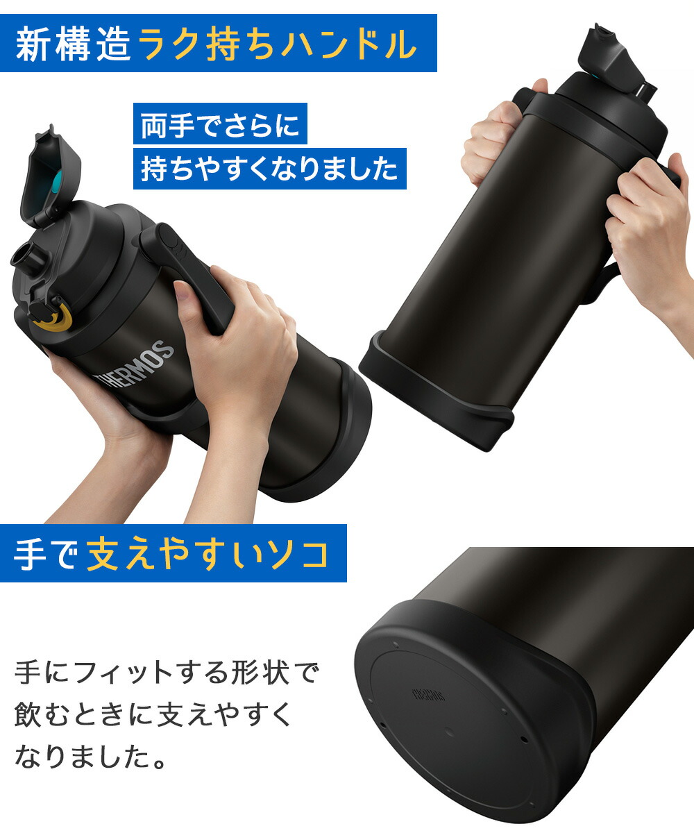 サーモス 水筒 3L 大容量 保冷 真空断熱スポーツジャグ FJQ-3000