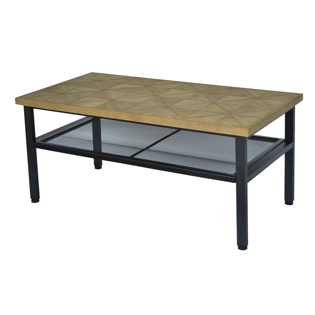 【美品】Kaleido センターテーブル KACT-90 天然木×アイアン KALEIDO カレイド センターテーブル 幅90 | ローテーブル 木製 天然木