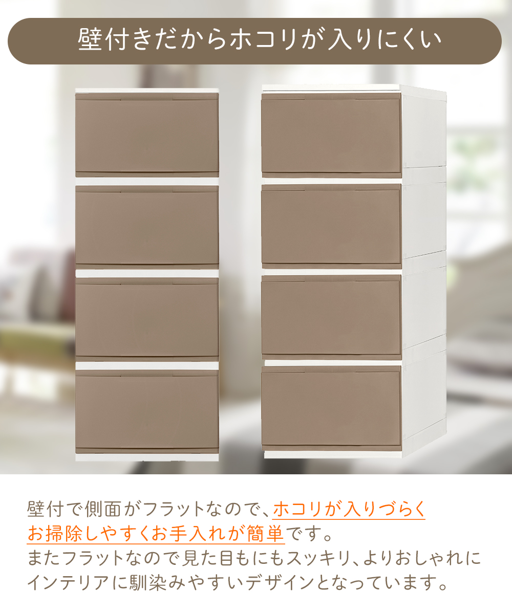 グリーンパル ウォールチェスト 4段 33×46.5×86cm キャスター付き 工具