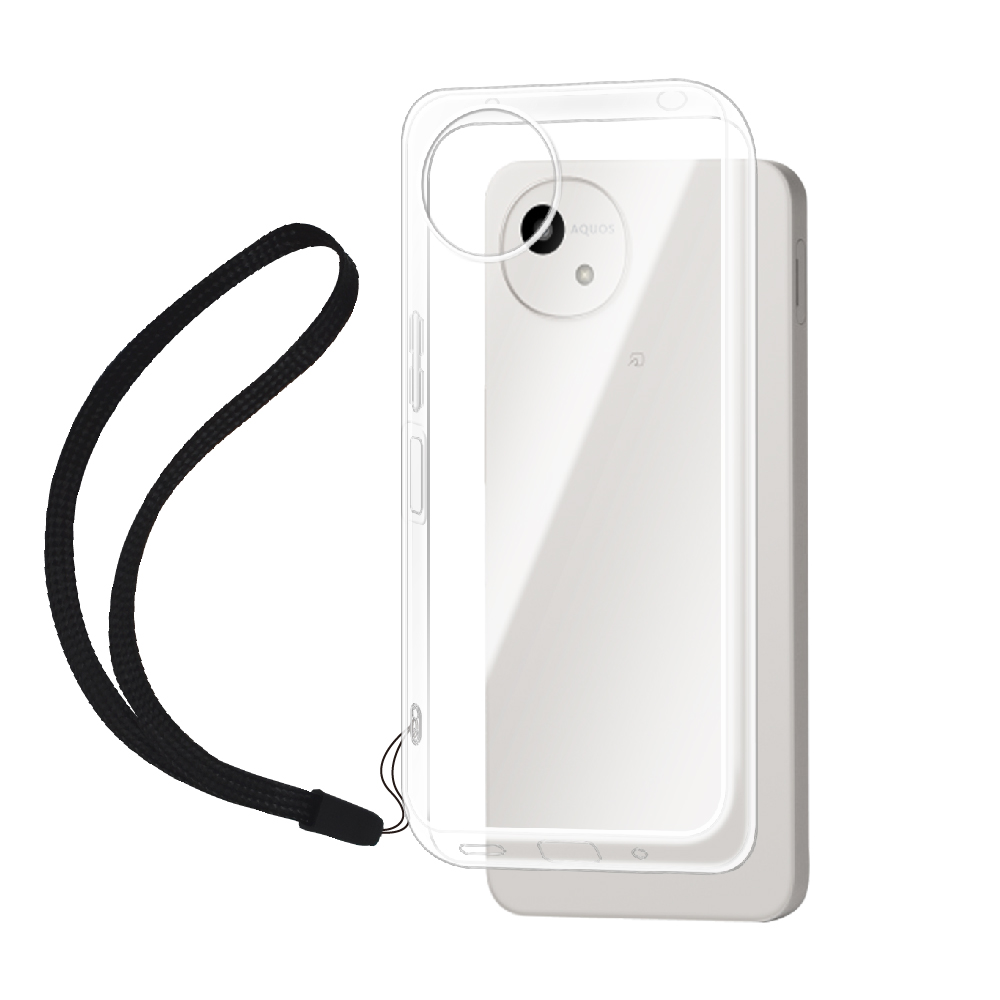 叶（kanae） AQUOS wish5 クリアケース AQUOS wish4 ケース クリア