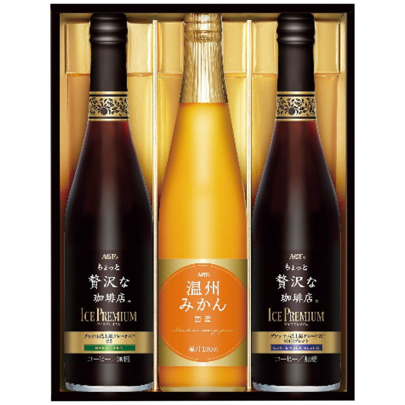 お中元ギフト 2026 AGF ちょっと贅沢な珈琲店アイスプレミアムアソートギフト LBA-30