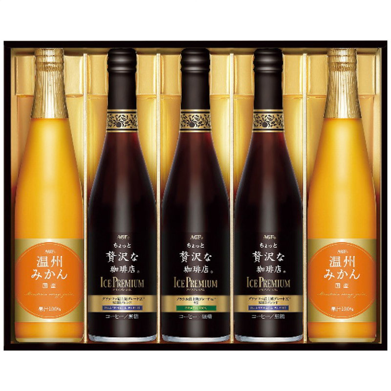 お中元ギフト 2026 AGF ちょっと贅沢な珈琲店アイスプレミアムアソートギフト LBA-50