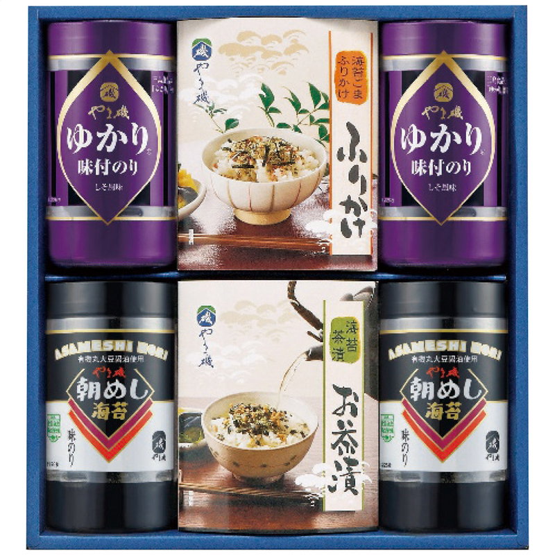 お中元ギフト 2026 やま磯 海苔・茶漬・ふりかけ詰合せ 味ぐるめ-6A