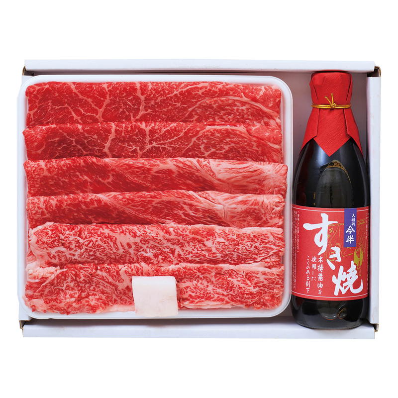 松阪牛すき焼き食べ比べ＆今半割下セット 詰め合わせ セット ギフト プレゼント お中元 お歳暮 内祝い