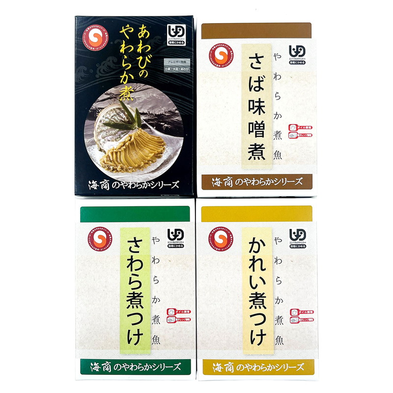 Yahoo! Yahoo!ショッピング(ヤフー ショッピング)海商のやわらかシリーズ やわらか煮魚・鮑 詰め合わせ ギフト プレゼント お中元 お歳暮 内祝い
