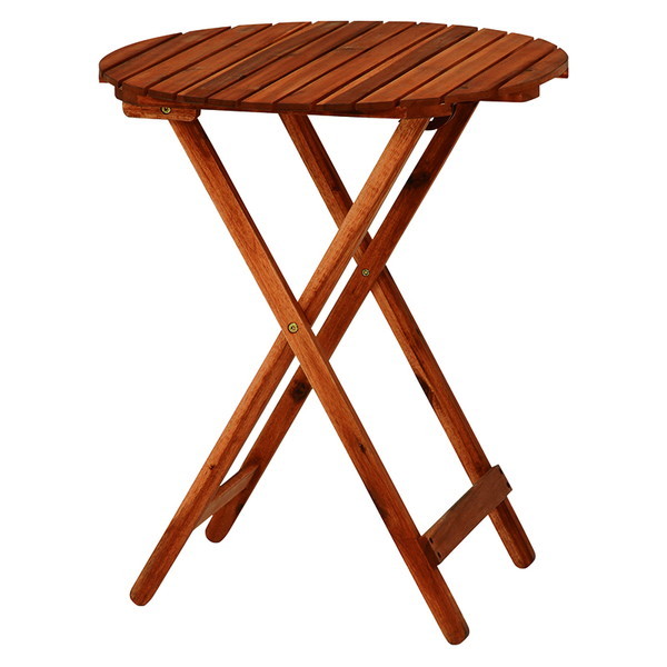 ガーデンテーブル サイドテーブル 木製 アカシア材 天然木 折りたたみ｜kanaemina-kagu｜02