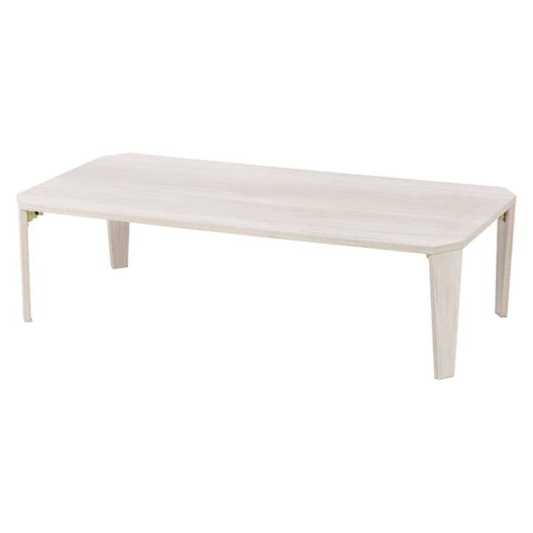テーブル 折れ脚 センターテーブル 120×60cm フォールディングテーブル 折りたたみ式 古木調デザイン｜kanaemina-kagu｜04