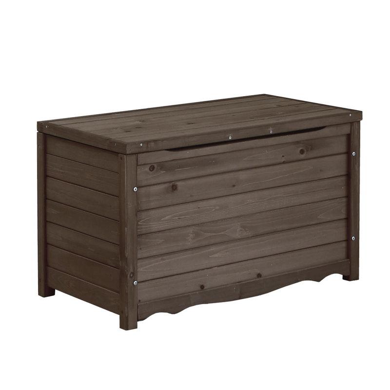 ボックスベンチ　収納ボックス　屋外　木製　天然木　物置き　幅86cm　収納ストッカー　ガーデンベンチ　大容量