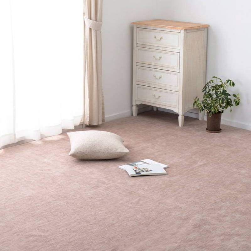 平織カーペット 絨毯 ラグマット 団地間 6畳用 約255×340cm 無地 フリーカット ペットに優しい 床暖房 ホットカーペット対応 日本製｜kanaemina-kagu｜02