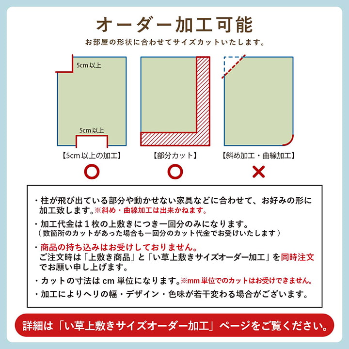 ござ 花ござ い草ラグ 畳の上敷き 本間 4.5畳 ルネ 格子柄 市松柄 和室 敷物 カーペット リビング ナチュラル シンプル 夏 抗菌防臭 消臭