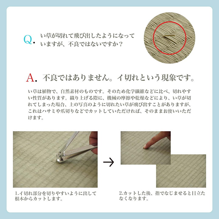 ござ 花ござ い草ラグ 畳の上敷き 本間 4.5畳 ルネ 格子柄 市松柄 和室 敷物 カーペット リビング ナチュラル シンプル 夏 抗菌防臭 消臭