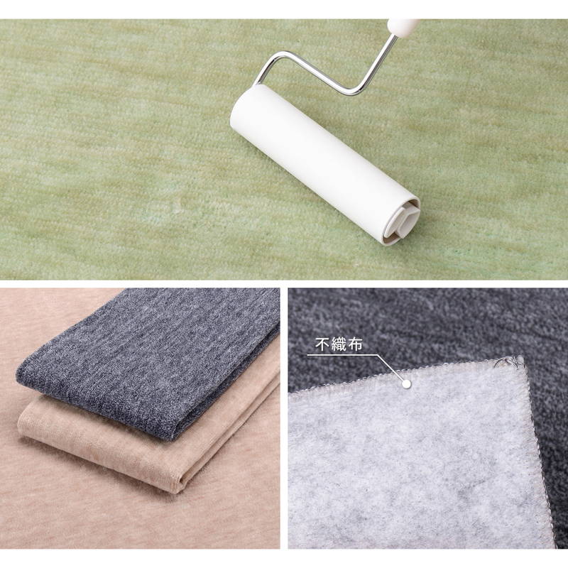 平織カーペット 絨毯 ラグマット 団地間 6畳用 約255×340cm 無地 フリーカット ペットに優しい 床暖房 ホットカーペット対応 日本製｜kanaemina-kagu｜10