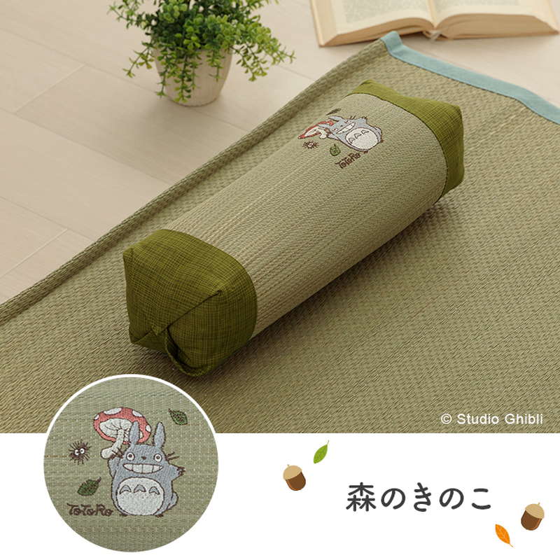 枕 まくら ピロー い草 俵枕 俵まくら お昼寝枕 夏用 10×32cm ジブリ となりのトトロ 国産い草 日本製｜kanaemina-kagu｜09