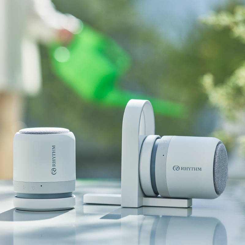 新品未使用 RHYTHM 防水 スピーカーBluetooth リズム 楽天市場】リズム 公式 | Bluetooth ポータブル スピーカー 防塵