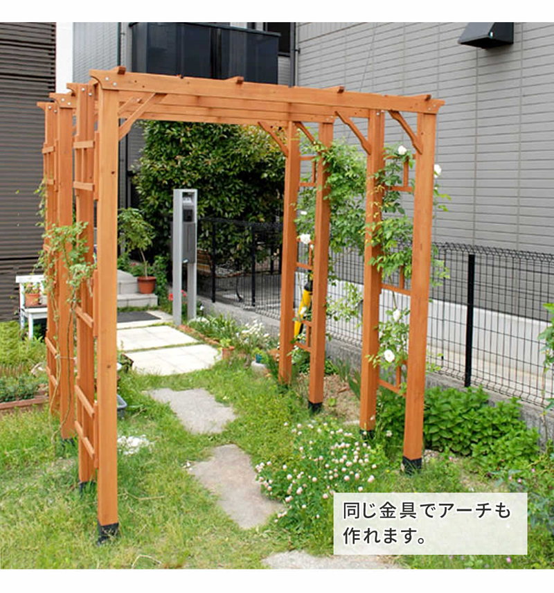 ブランド登録なし - ラティス 駒寄せ くっ付ける金具 土中用 突っ支い棒くっ付ける金具 かい繕う付き添い人 4個仕かける 75粍突っ支い棒用 DIY一部分 爆買