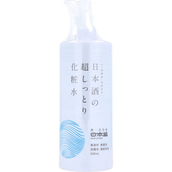 化粧水 スキンケア 保湿 大容量 日本盛 日本酒の超しっとり化粧水 500ml ポンプ ローション
