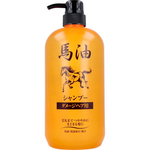 ジュン・コスメティック 馬油シャンプー ダメージヘア用 1000ml