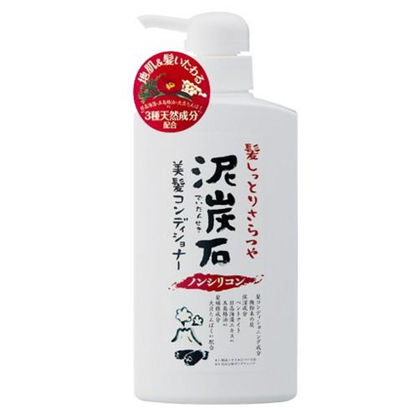 コンディショナー 泥炭石 ノンシリコン 地肌ケア ヘアコンディショナー 500ml｜kanaemina