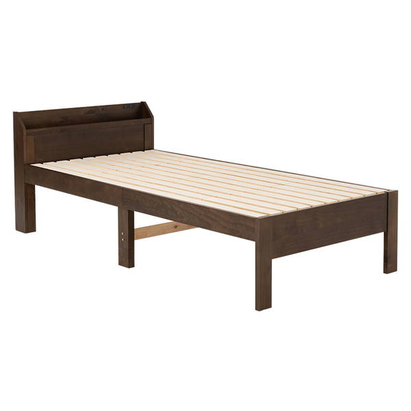 アウトレット直販 ベッドフレーム シングル 木製 すのこベッド 布団が使えるベッド 頑丈 耐荷重350kg 高さ3段階調節