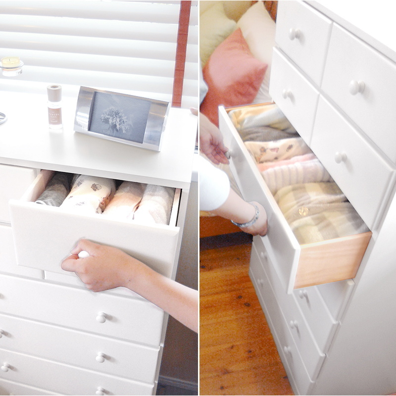 HAGiHARA（萩原） チェスト タンス 衣類収納 引き出し収納 木製 桐材