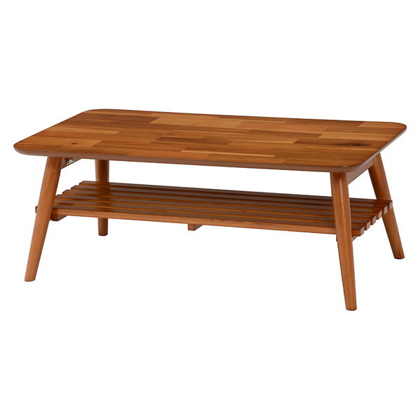 センターテーブル おしゃれ 木製ローテーブル 長方形 折れ脚 折りたたみ リビング｜kanaemina｜04