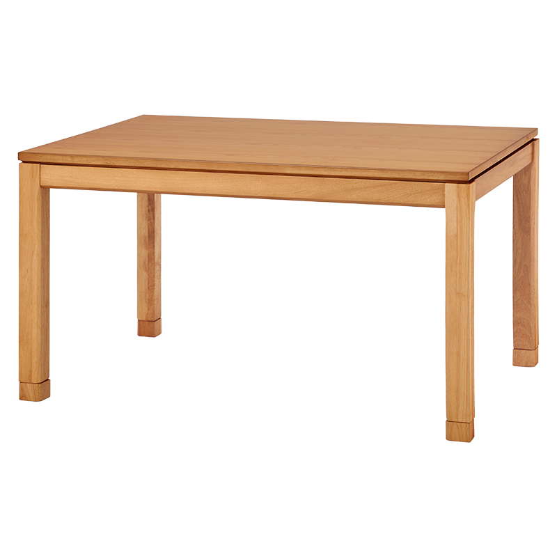 ダイニングこたつテーブル ハイタイプ 長方形 120×80cm 高さ64-69cm おしゃれ 木製 ...