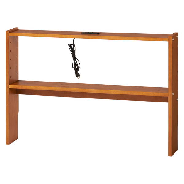 HAGiHARA（萩原） 後付けヘッドボード シングルベッド対応 木製 天然木