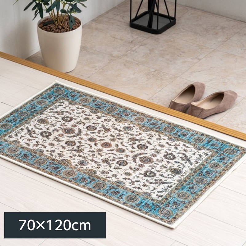���փ}�b�g �h�A�}�b�g �����p ���C�� 70×120cm ����@�Ő􂦂� �N���V�J���f�U�C�� ���ʊ���~�ߕt�� �~�� ���O
