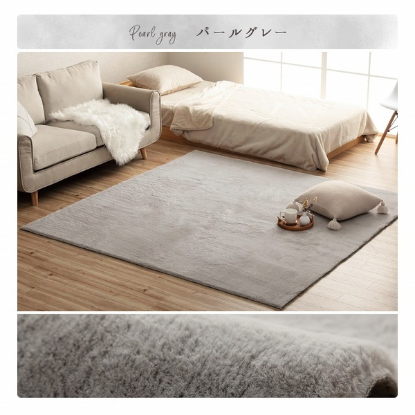 こたつ敷き布団 厚手 ホットカーペットカバー 冬用ラグ 長方形 約1.5畳用 140×200cm フェイクファー こたつ敷き布団 厚手 ホットカーペットカバー 冬用ラグ 長方形 約1.5畳