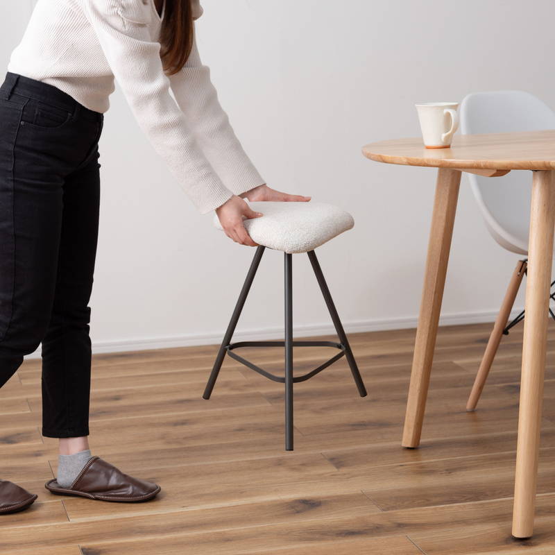 東谷 スツール 椅子 コンパクト チェアー 三角スツール 高さ45cm