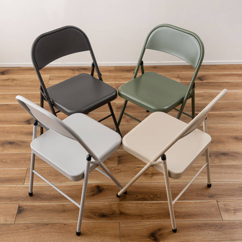 東谷 フォールディングチェア パイプ椅子 折りたたみ椅子 イス 軽量