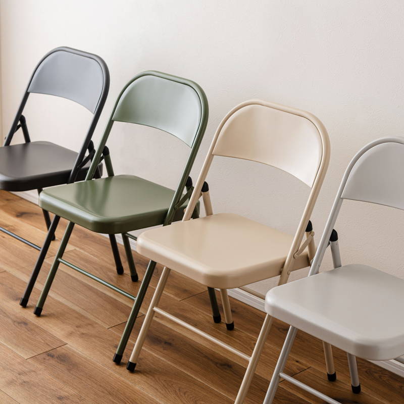 東谷 フォールディングチェア パイプ椅子 折りたたみ椅子 イス 軽量