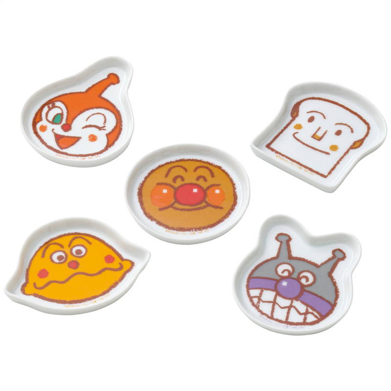 アンパンマン 顔型小皿セット | ブランド登録なし