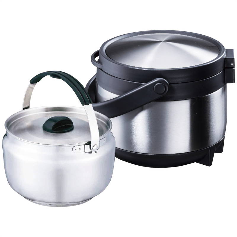 真空保温調理鍋 保温 保冷 予熱調理 ガス火 IH対応 スケーター デリカ