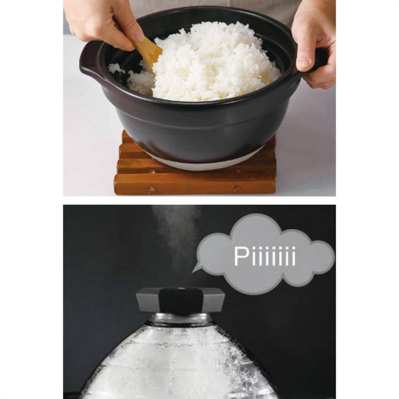 HARIO ハリオ フタがガラスのご飯釜(2〜3合炊き) : カナエミナ - 通販