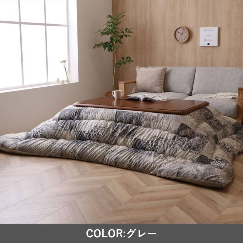 こたつ布団 厚手 厚掛け布団 大判 長方形 2...の詳細画像4