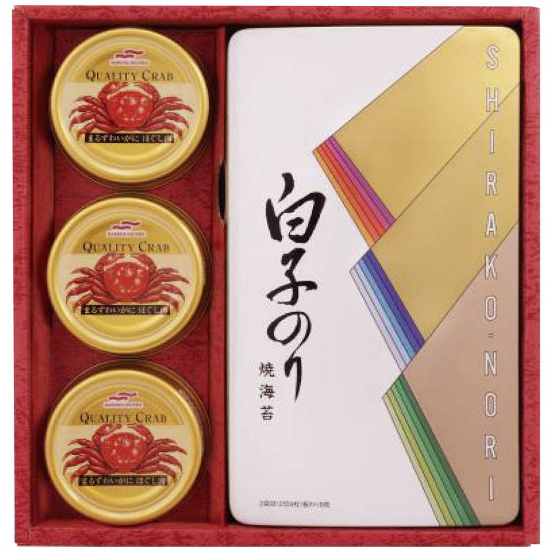 白子のり のり・かに缶詰合せ SN-300 | ブランド登録なし