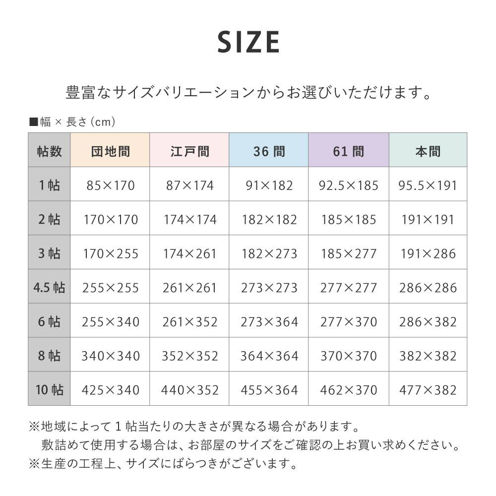 ラグ い草風カーペット ペット対応 洗える 江戸間 1畳 87×174cm 夏用 畳の上敷き 双目織 PP ビニール素材 四条｜kanaemina｜20