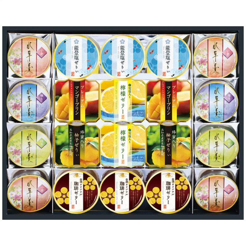 お中元ギフト 2026 スイーツ 金澤兼六製菓 バラエティデザートギフト TUP-40