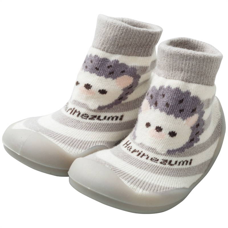 Yahoo! Yahoo!ショッピング(ヤフー ショッピング)ベビーシューズ 赤ちゃん 室内履き ソックスシューズS ハリネズミ