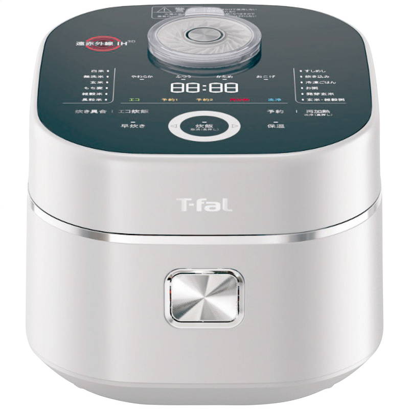 T-fal ザライス遠赤外線IH炊飯器 5.5号炊き IHジャー炊飯器 T-fal ティファール ザ・ライス IH炊飯器 5.5合 5合 おしゃれ