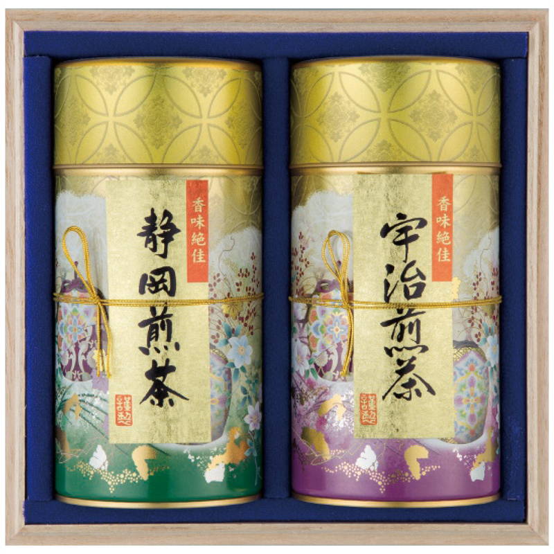 Yahoo! Yahoo!ショッピング(ヤフー ショッピング)宇治煎茶 静岡煎茶 産地銘茶詰合せ WR-100 2種セット
