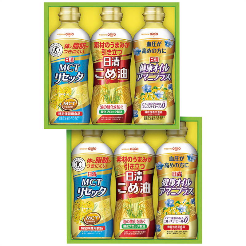 Yahoo! Yahoo!ショッピング(ヤフー ショッピング)日清オイリオ こめ油＆ヘルシーオイルギフト BPH-30W