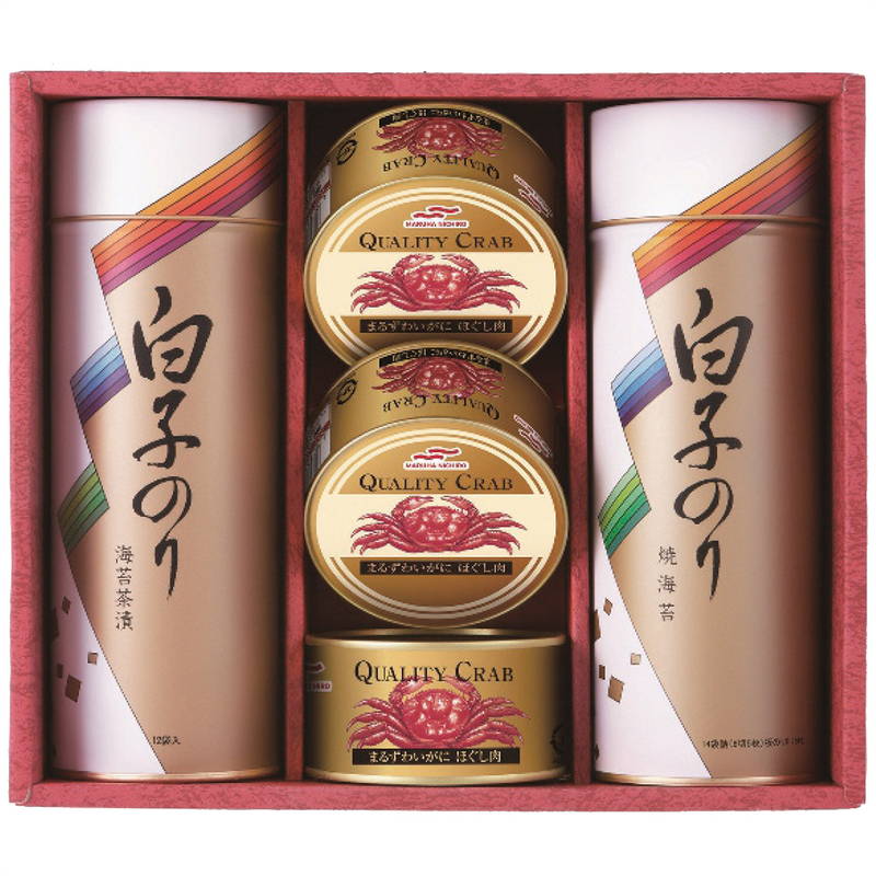 Yahoo! Yahoo!ショッピング(ヤフー ショッピング)白子のり のり・お茶漬け・かに缶詰合せ SN-600