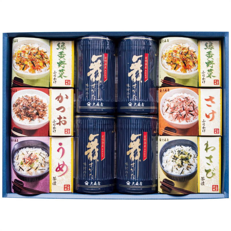 Yahoo! Yahoo!ショッピング(ヤフー ショッピング)大森屋 卓上のり・お茶漬・ふりかけ詰合せ NTF-40G