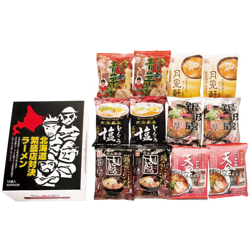 Yahoo! Yahoo!ショッピング(ヤフー ショッピング)北海道繁盛店対決ラーメン12食 HTR-30
