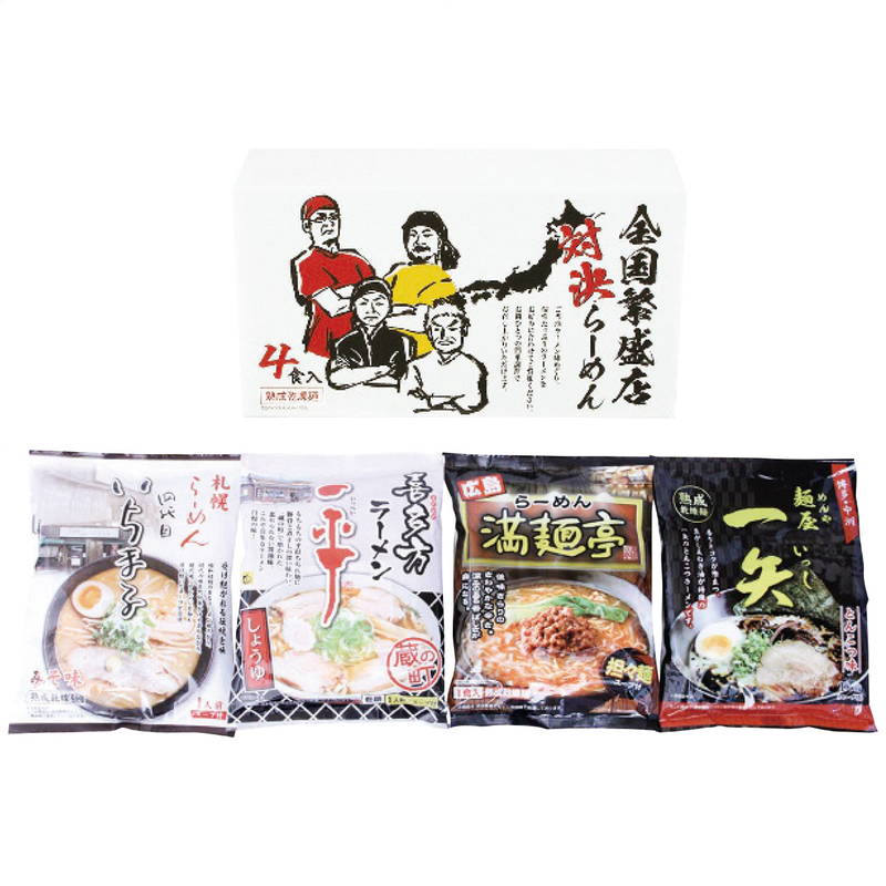Yahoo! Yahoo!ショッピング(ヤフー ショッピング)全国繁盛店対決ラーメン4食 ZHR-10