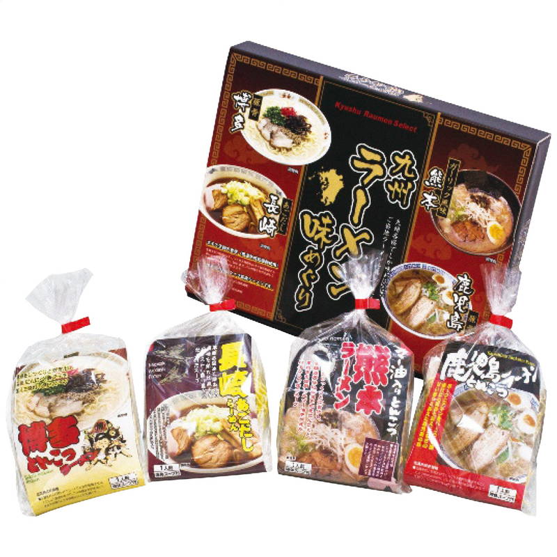 Yahoo! Yahoo!ショッピング(ヤフー ショッピング)お中元ギフト 2025 九州ラーメン味めぐり4食 KK-10