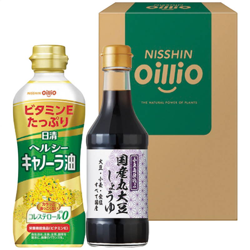 Yahoo! Yahoo!ショッピング(ヤフー ショッピング)お中元ギフト 2025 日清ヘルシーオイル＆国産丸大豆醤油ギフト TOS-10A