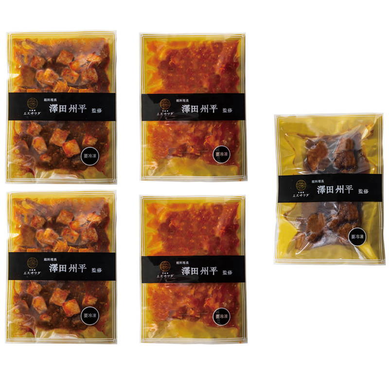 Yahoo! Yahoo!ショッピング(ヤフー ショッピング)エスサワダ 総料理長・澤田州平監修 本格中華コレクション 5食 ギフト プレゼント お中元 お歳暮 内祝い